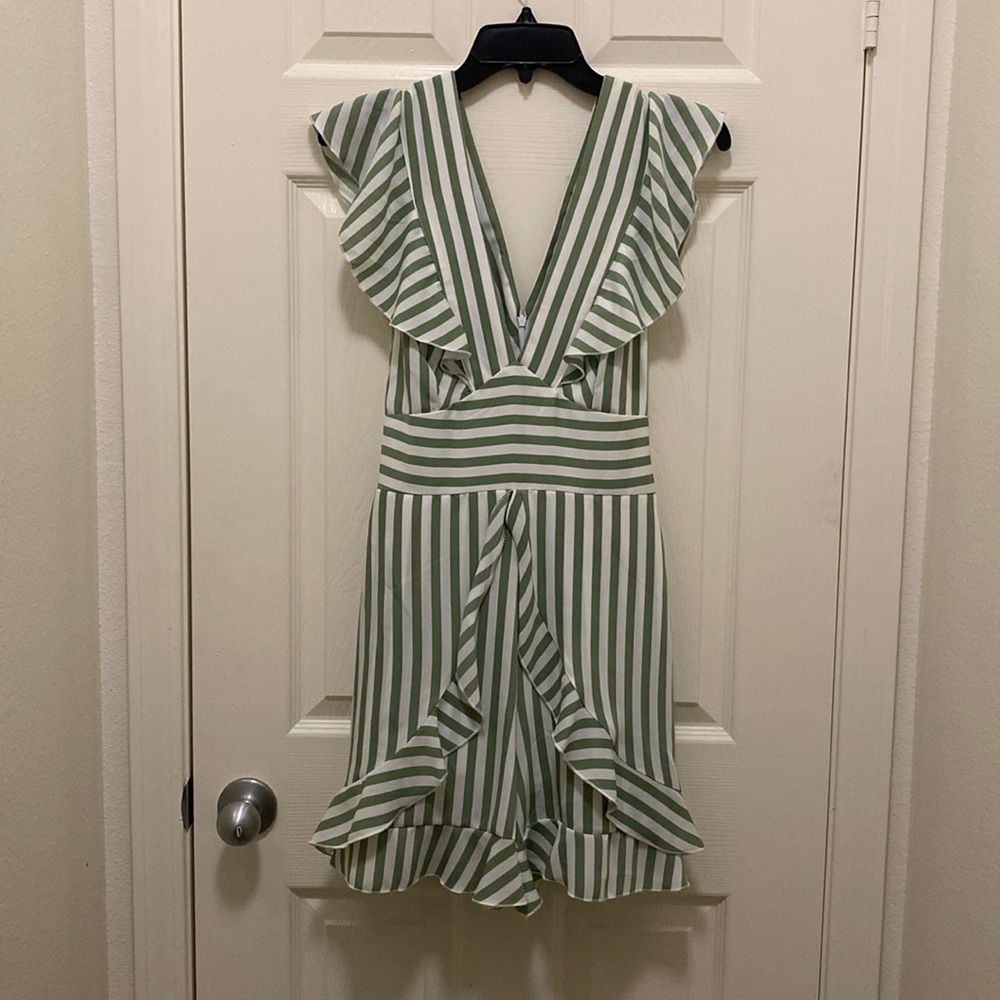 Flowy Stripped Romper